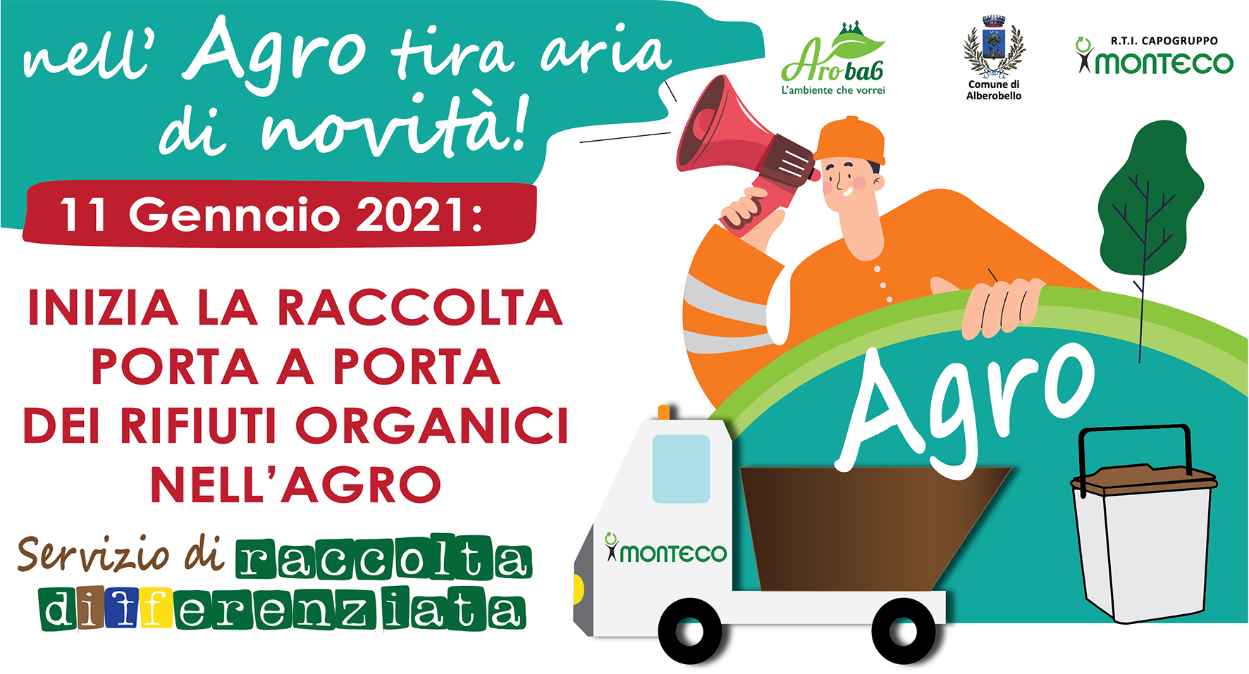 COMUNE DI ALBEROBELLO: NUOVO SERVIZIO DI RACCOLTA DIFFERENZIATA NELL' AGRO COMUNE DI ALBEROBELLO: NUOVO SERVIZIO DI RACCOLTA DIFFERENZIATA NELL' AGRO
